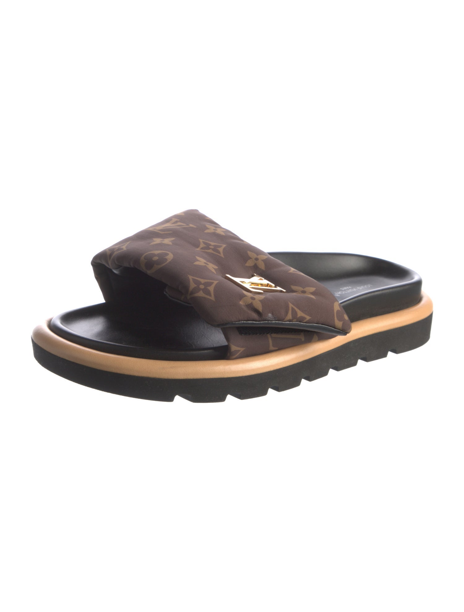 Louis Vuitton LV Monogram Nylon Slides