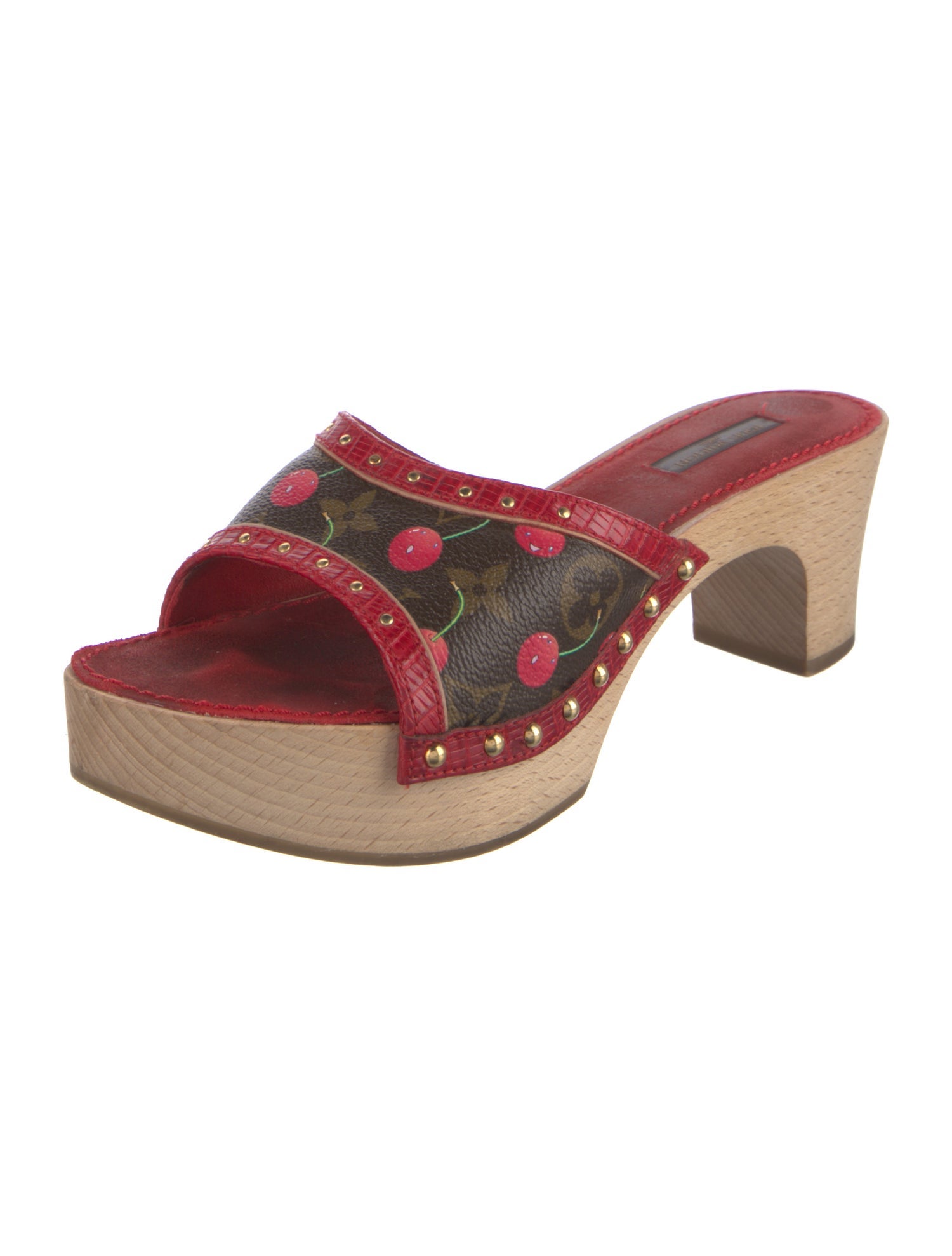 Louis Vuitton Vintage LV Monogram Slides