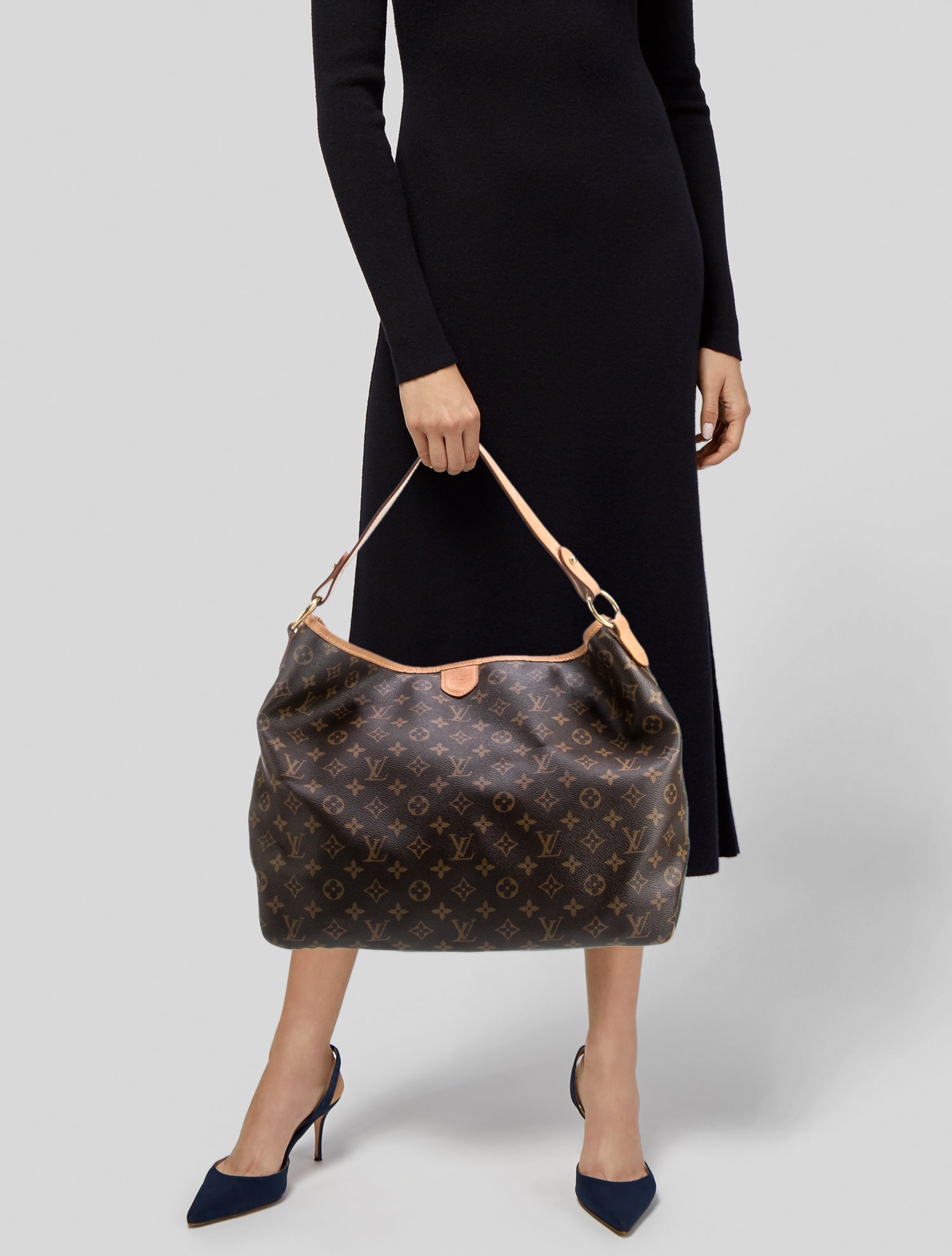 Louis Vuitton Monogram Monogram Canvas Delightful MM Bag MM