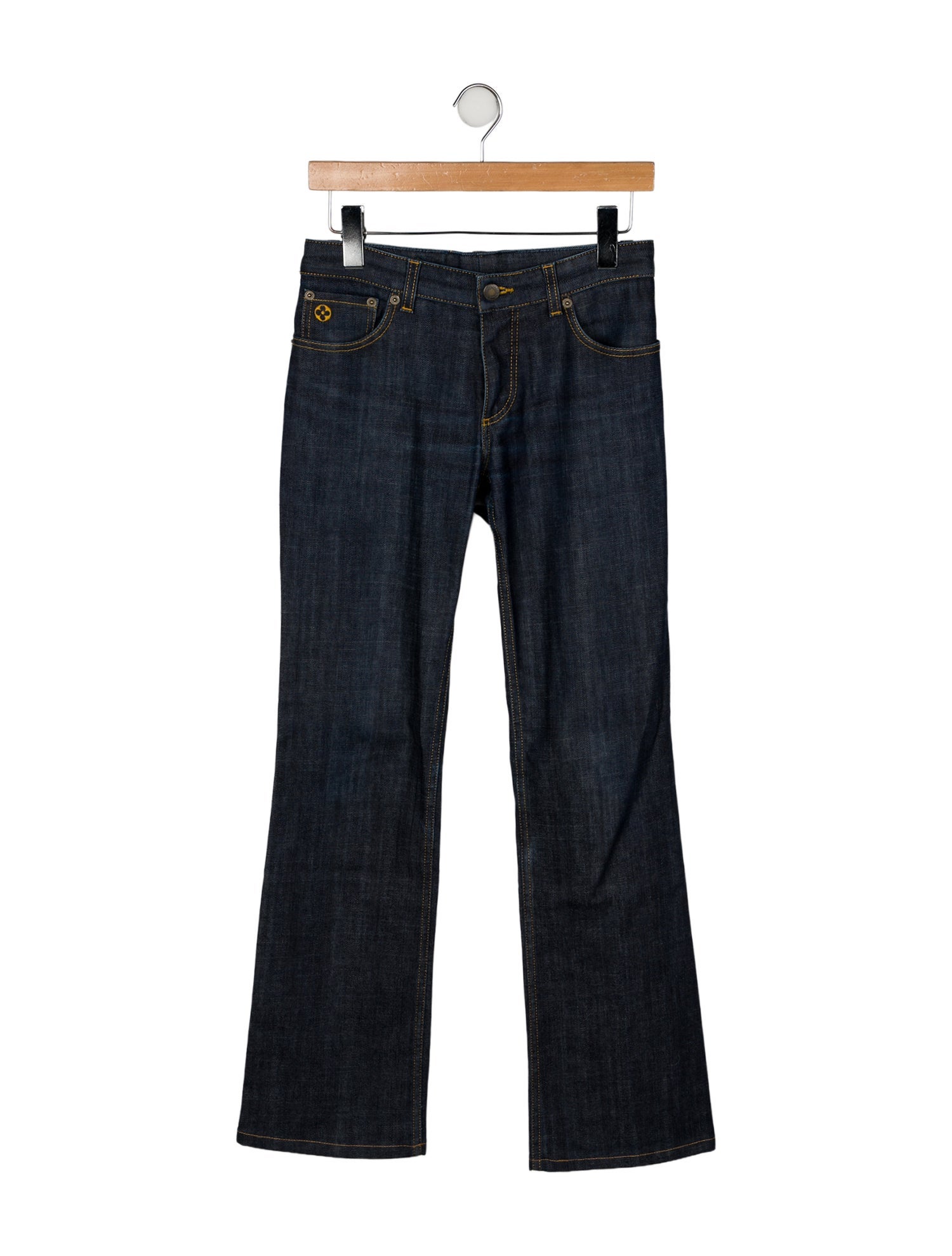 Louis Vuitton Vintage Wide Leg Jeans