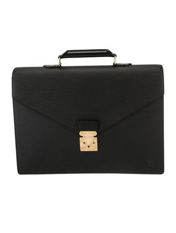 Louis Vuitton Briefcases Epi Leather Serviette Conseiller Vintage
