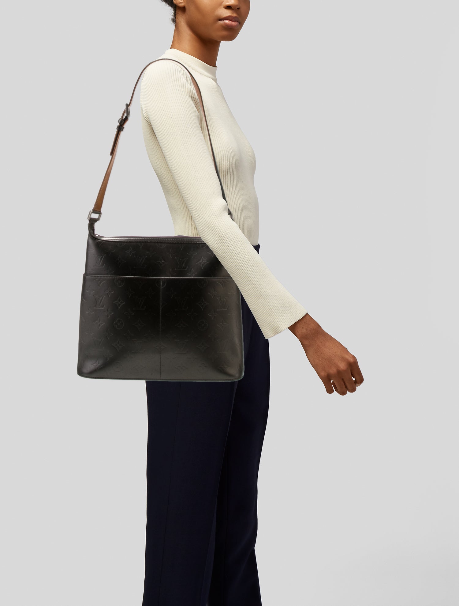 Louis Vuitton LV Monogram Mat Monogram Sutter Tote