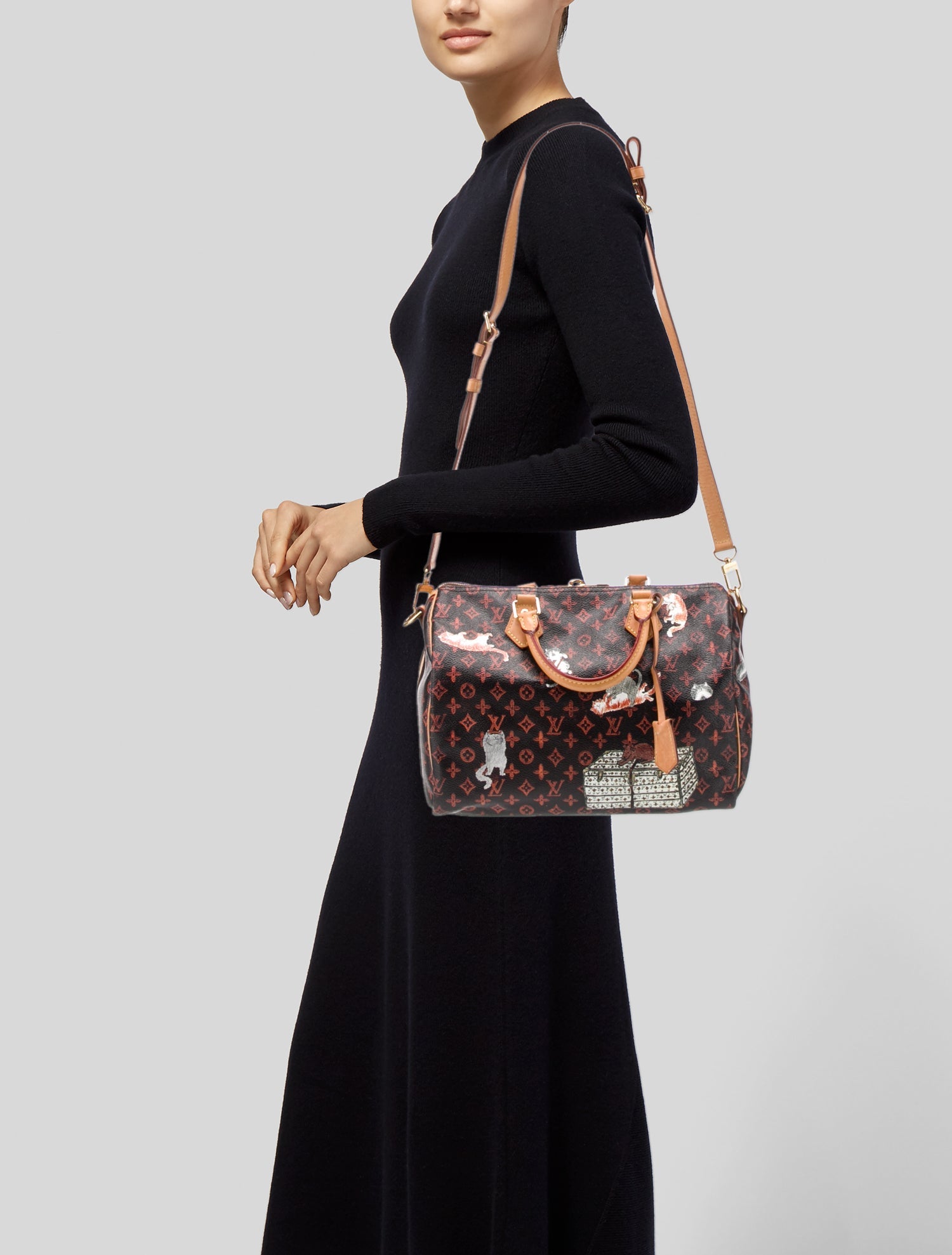 Louis Vuitton Catogram Speedy Bandouliere 30