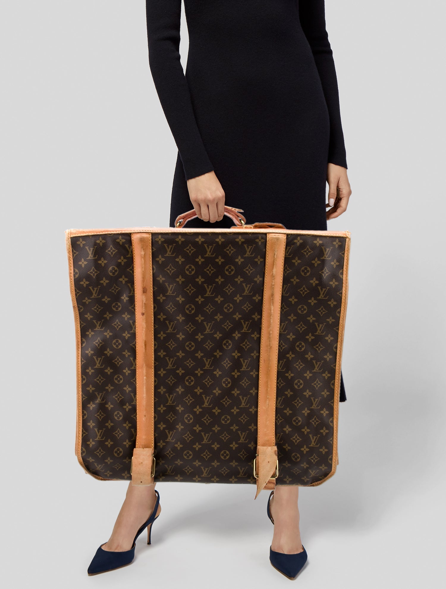 Louis Vuitton LV Monogram Garment Bag Vintage