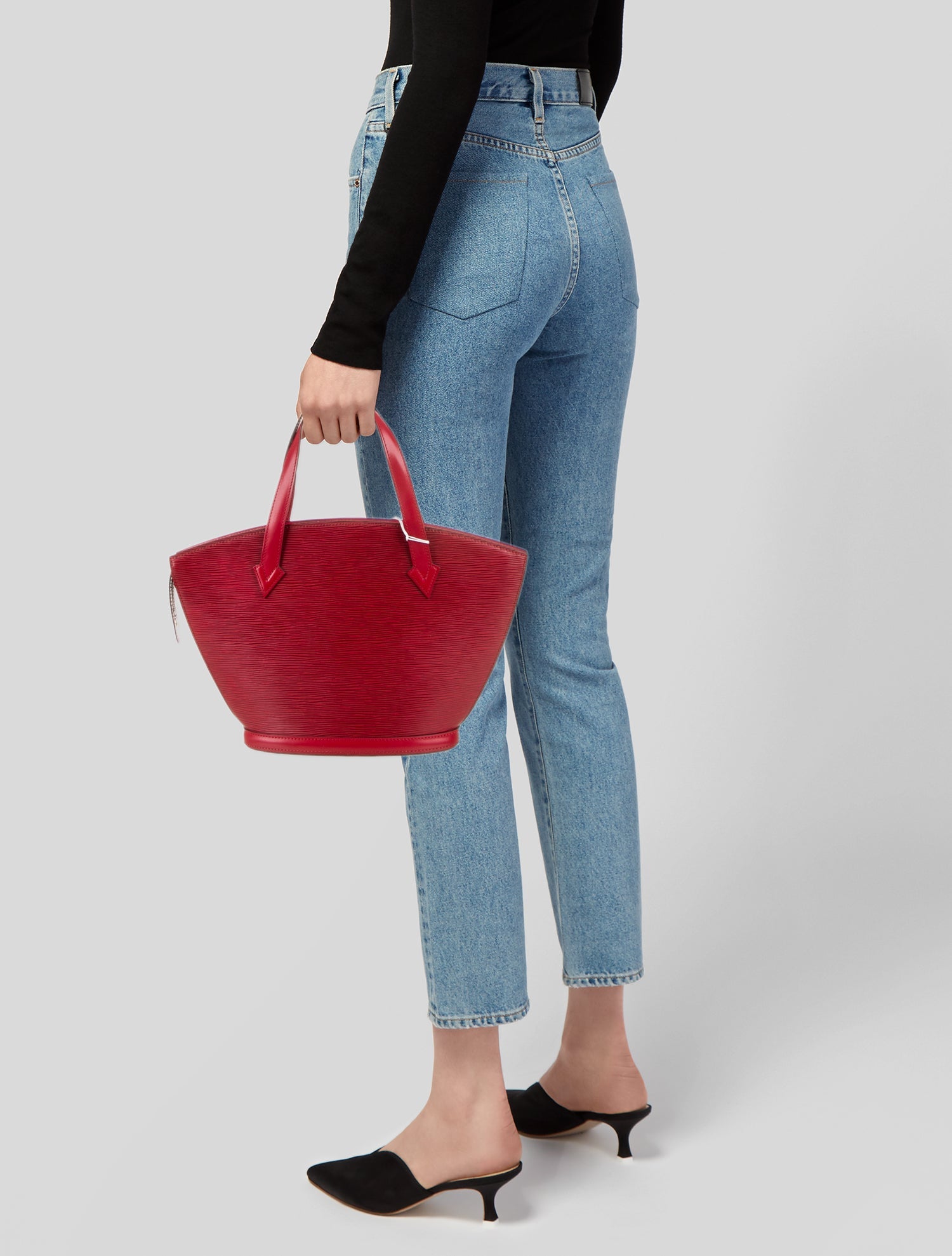 Louis Vuitton Epi Leather Top Handle Bag PM