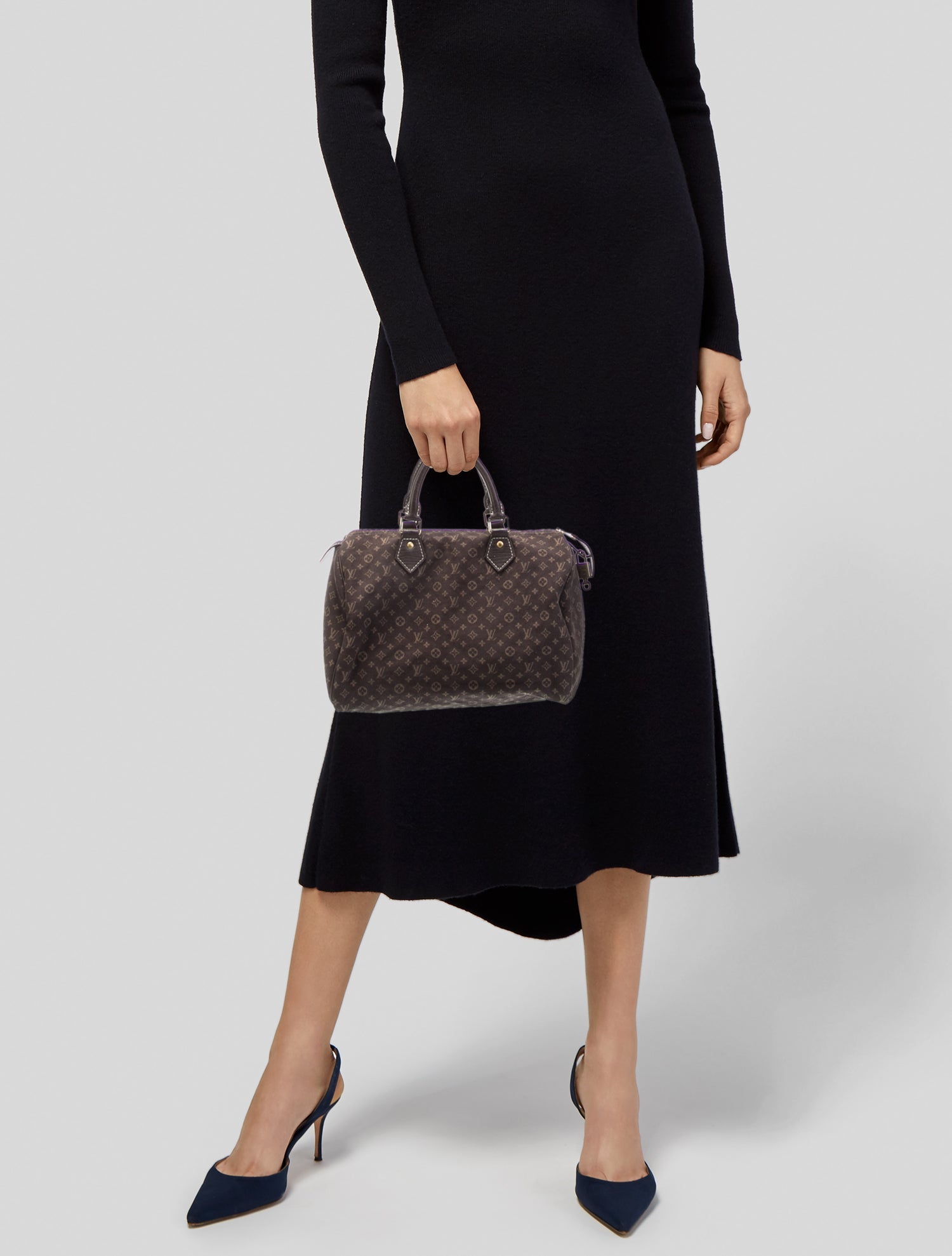 Louis Vuitton Monogram Mini Lin Speedy 30