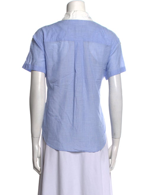 Louis Vuitton 2012 Short Sleeve Button-Up Top