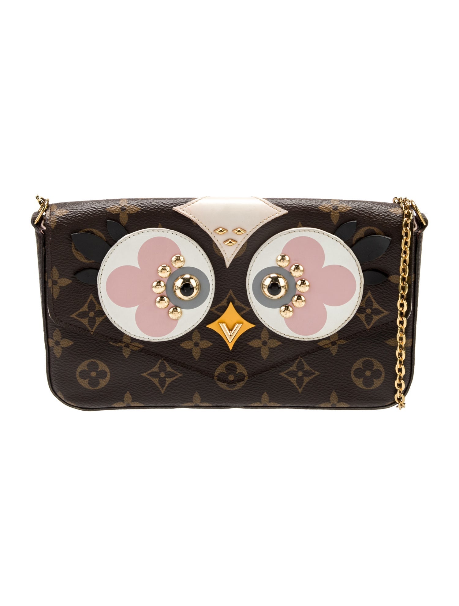 Louis Vuitton LV Monogram Lovely Birds Pochette Felicie