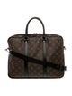 Louis Vuitton LV Monogram Macassar Porte-Documents Voyage PM