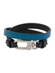 Louis Vuitton Leather Double Wrap Bracelet