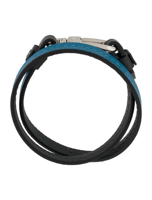 Louis Vuitton Leather Double Wrap Bracelet