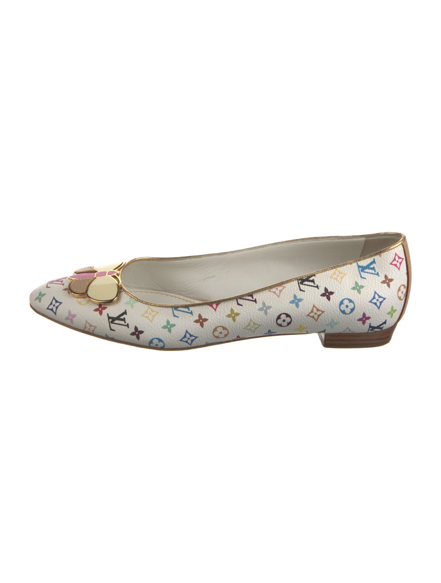 Louis Vuitton Monogram Pattern Ballet Flats