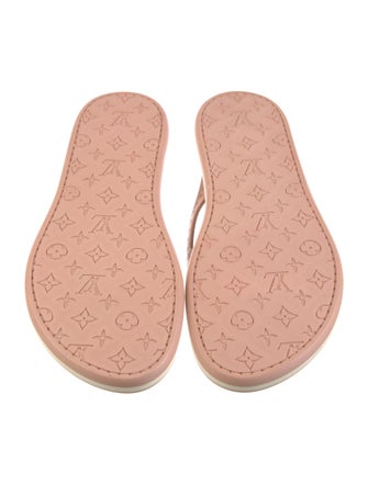 Louis Vuitton LV Monogram Rubber Flats