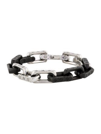 Louis Vuitton Monogram Chain Link Bracelet