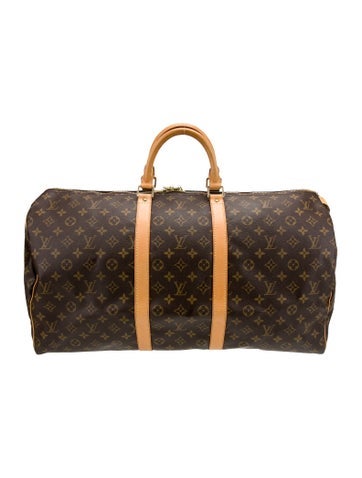Louis Vuitton Luggage and Travel LV Monogram Keepall 55 Vintage