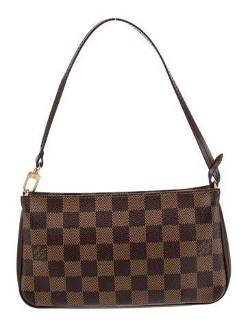 Louis Vuitton Handle Bags Damier Ebene Pochette Accessoires Vintage