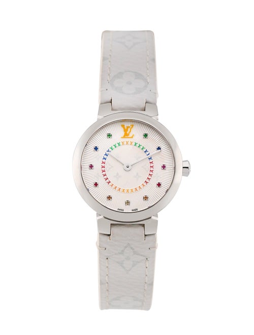 Louis Vuitton Tambour Slim Rainbow Watch