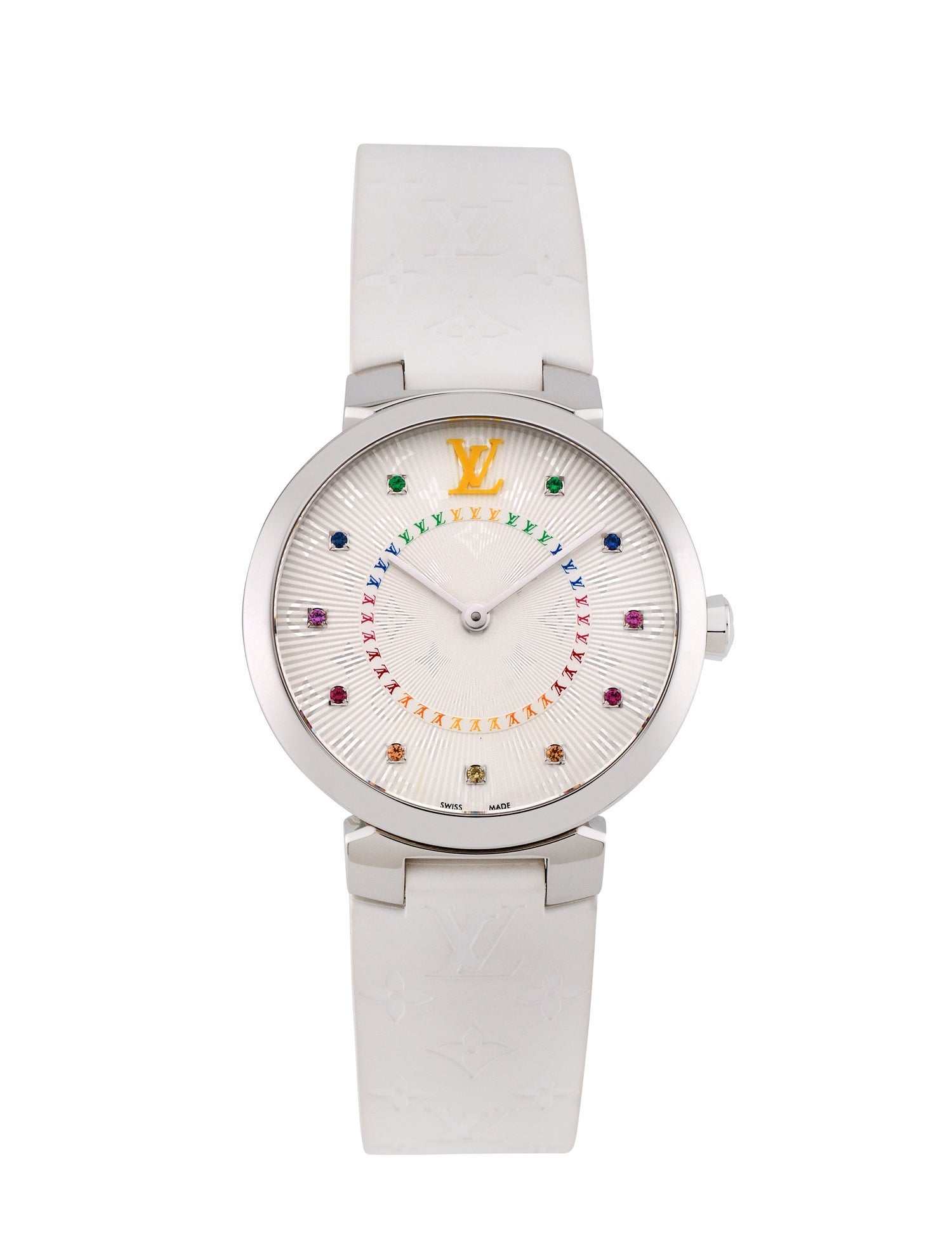 Louis Vuitton Tambour Slim Rainbow Watch