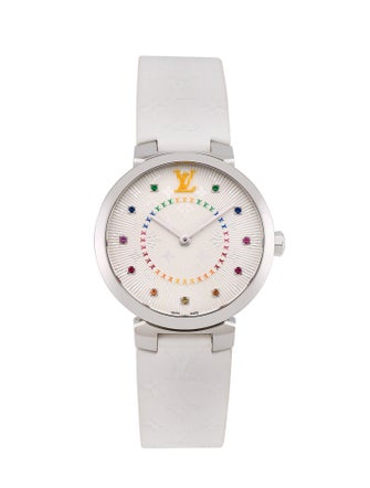 Louis Vuitton Tambour Slim Rainbow Watch