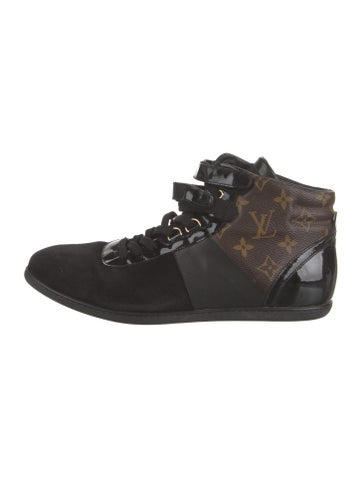 Louis Vuitton Sneakers Monogram Pattern Suede IT 41 | 11