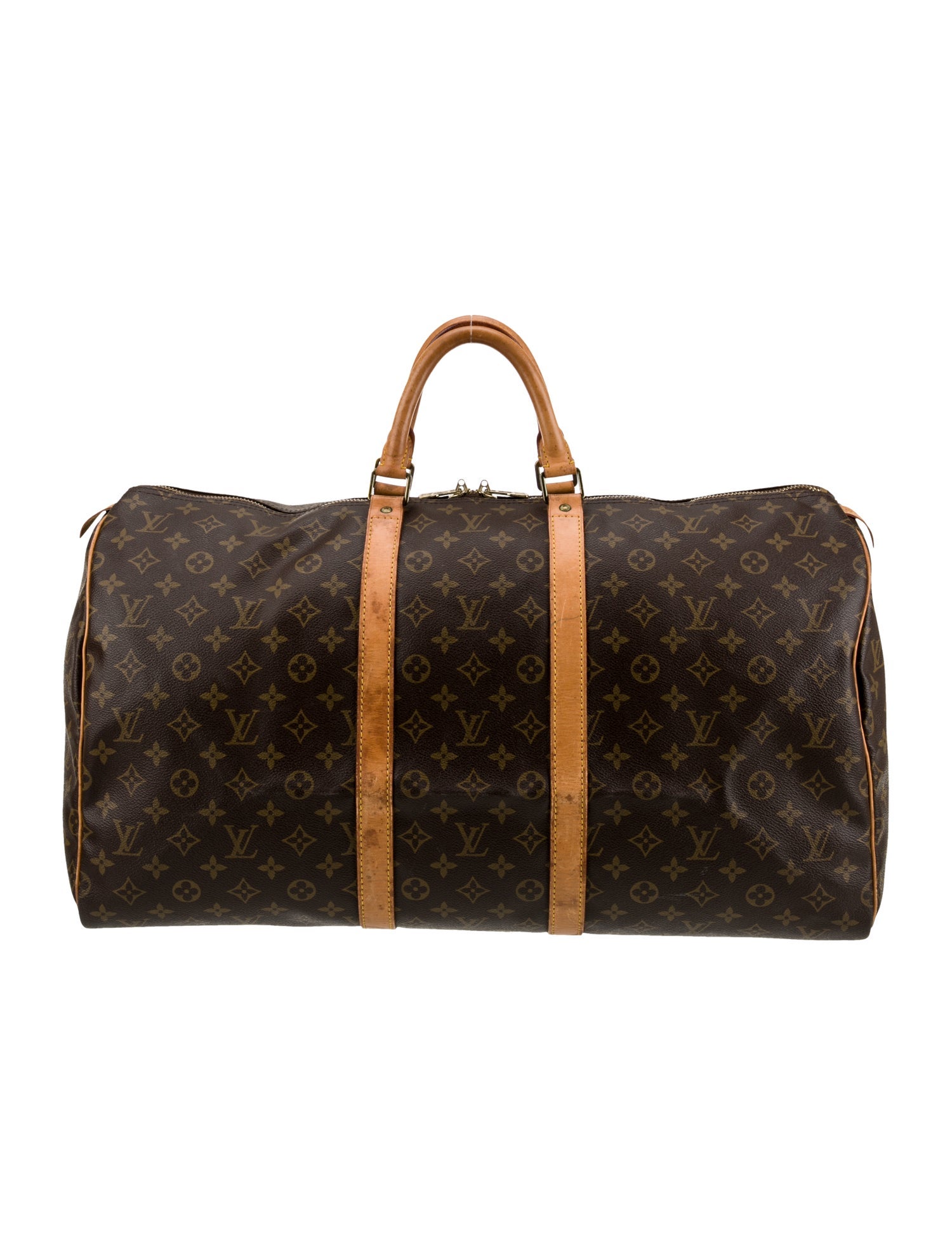 Louis Vuitton LV Monogram Keepall 55 Vintage