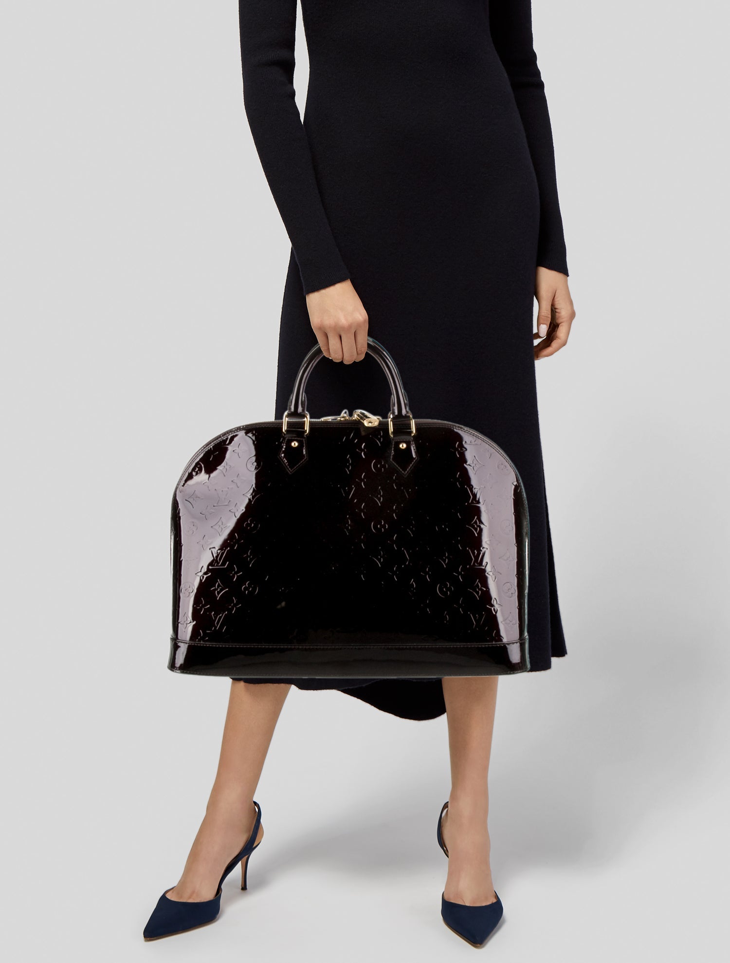 Louis Vuitton Monogram Vernis Alma GM Vintage