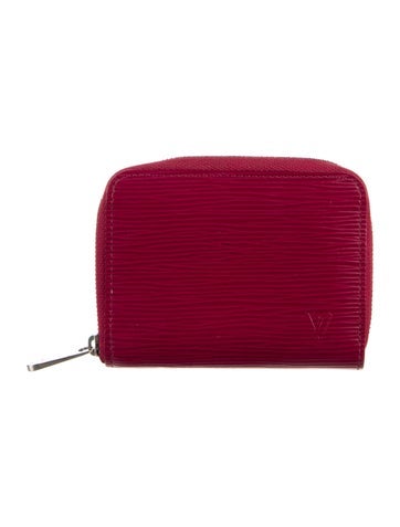 Louis Vuitton Wallets Saffiano Leather Coin Pouch