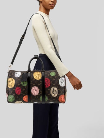 Louis Vuitton x FORNASETTI Monogram Louis Vuitton Keepall 50