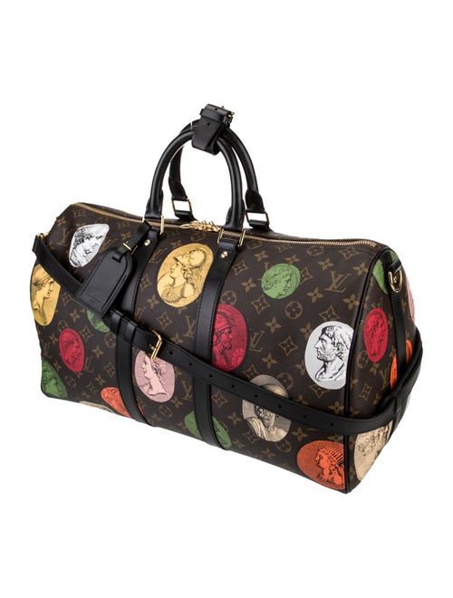 Louis Vuitton x FORNASETTI Monogram Louis Vuitton Keepall 50