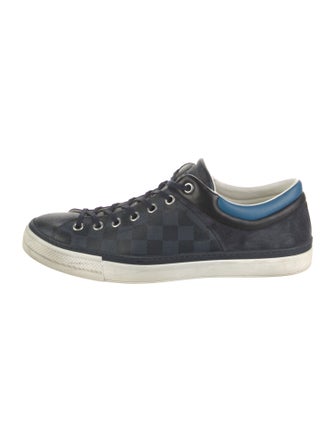 Louis Vuitton Damier Cobalt Printed Sneakers