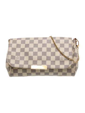 Louis Vuitton Shoulder Bags Damier Azur Favorite MM