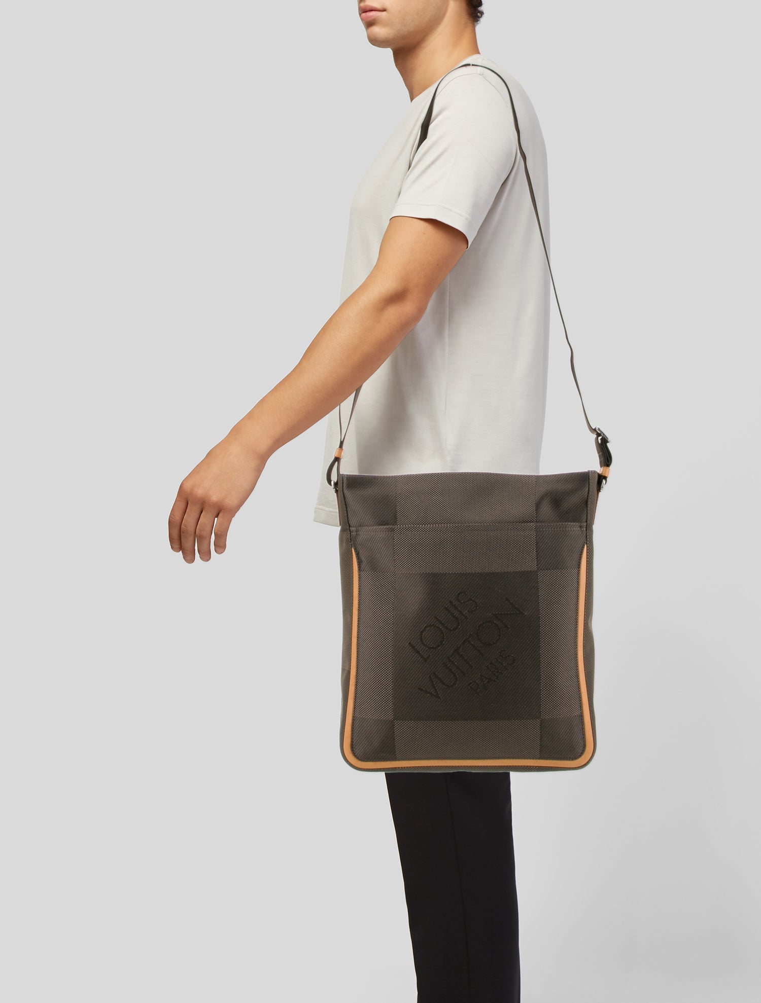 Louis Vuitton Canvas Damier Geant Compagnon Vertical Vintage