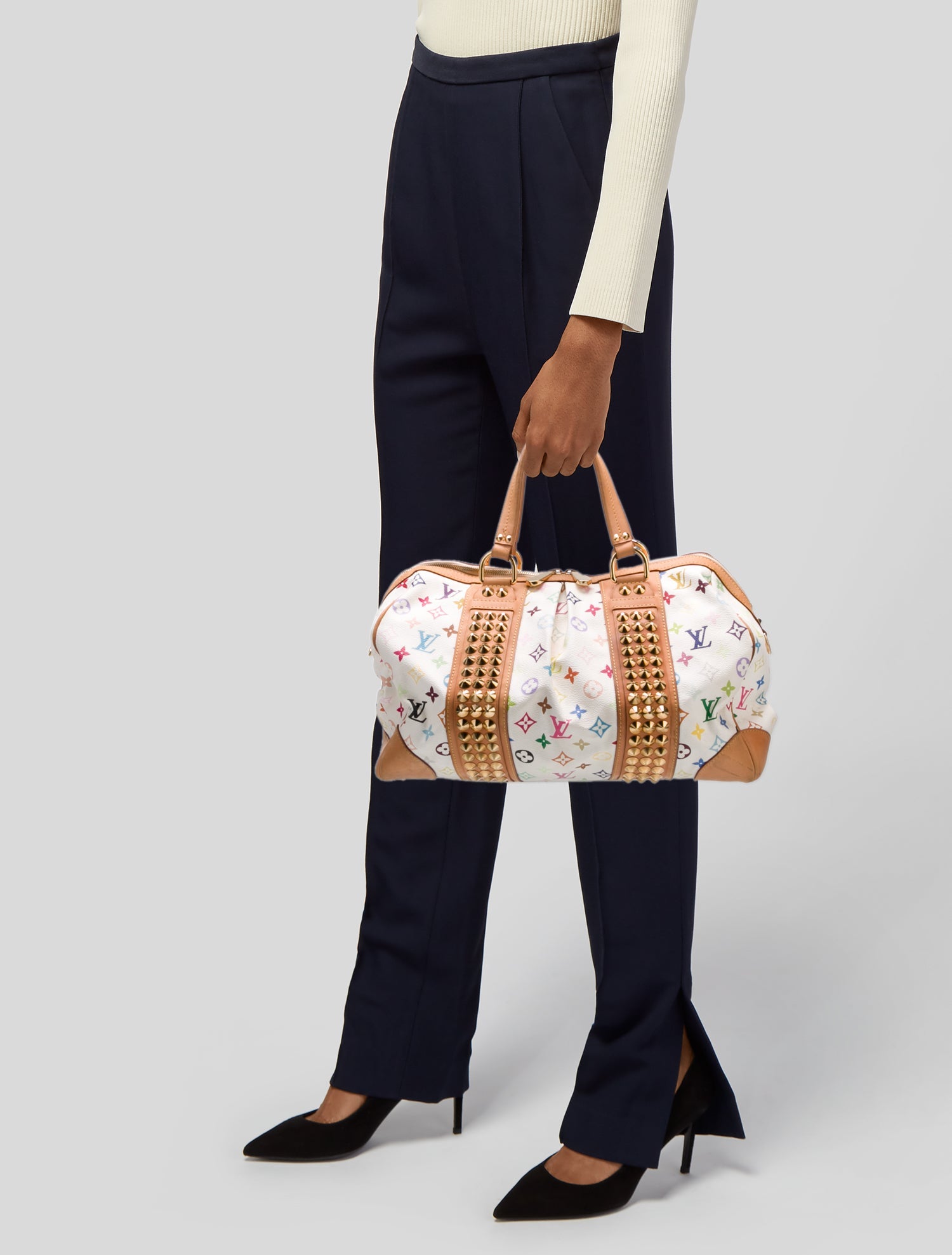 Louis Vuitton Multicolore Monogram x Takashi Murakami Courtney GM Vintage