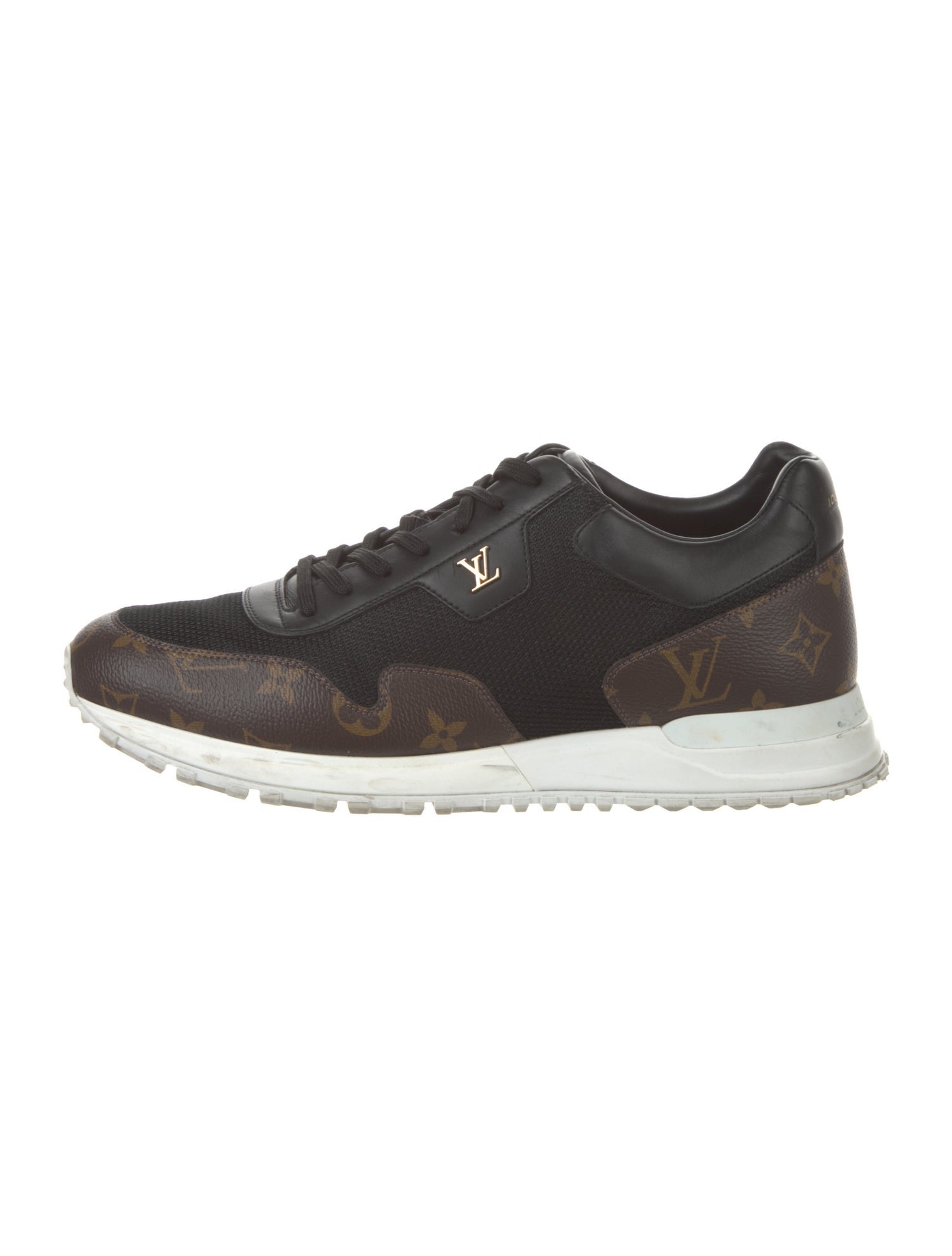 Louis Vuitton LV Monogram Mesh Accents Sneakers