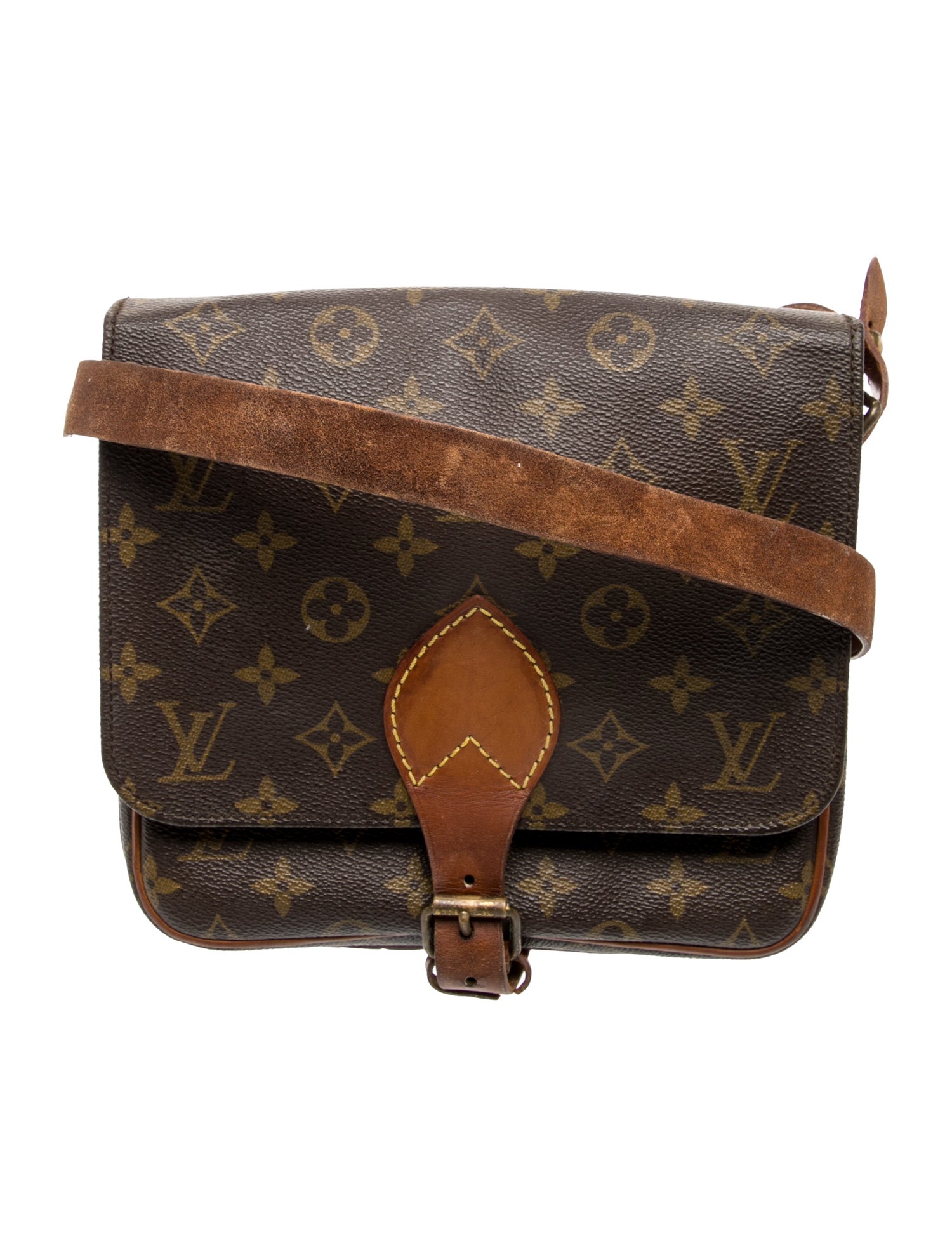 Louis Vuitton LV Monogram Cartouchière MM Vintage