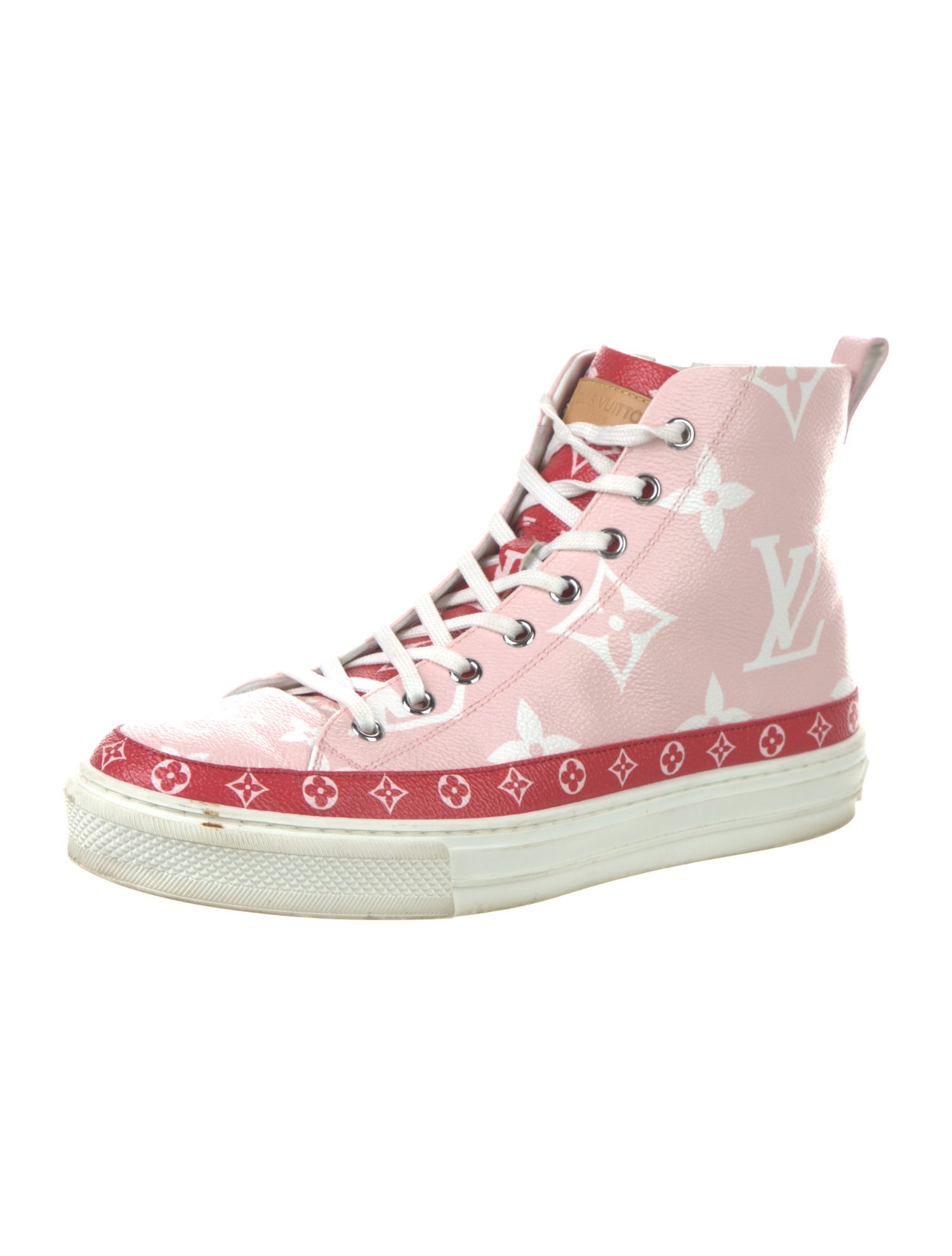 Louis Vuitton LV Monogram Leather Sneakers