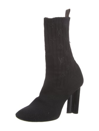 Louis Vuitton LV Monogram Sock Boots