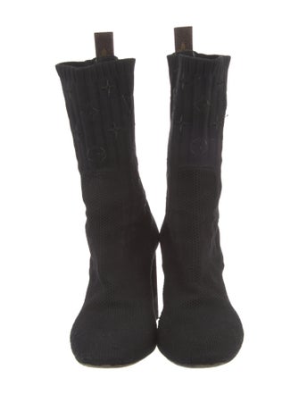 Louis Vuitton LV Monogram Sock Boots