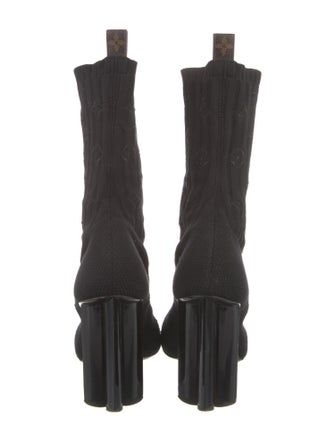 Louis Vuitton LV Monogram Sock Boots