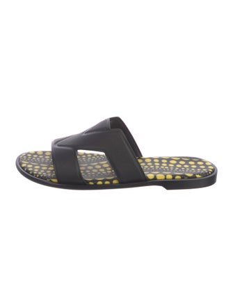 Louis Vuitton Leather Slides
