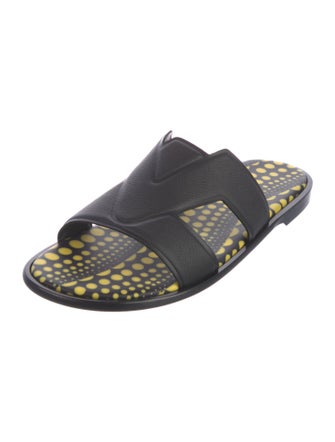 Louis Vuitton Leather Slides