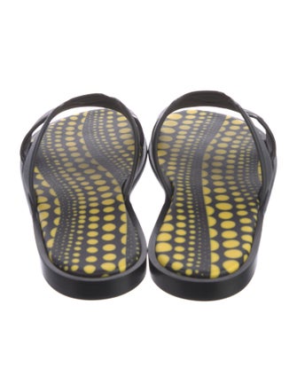 Louis Vuitton Leather Slides