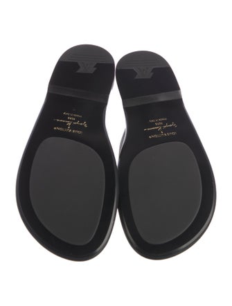 Louis Vuitton Leather Slides