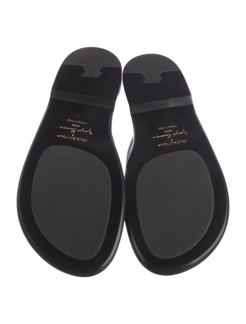 Louis Vuitton Leather Slides
