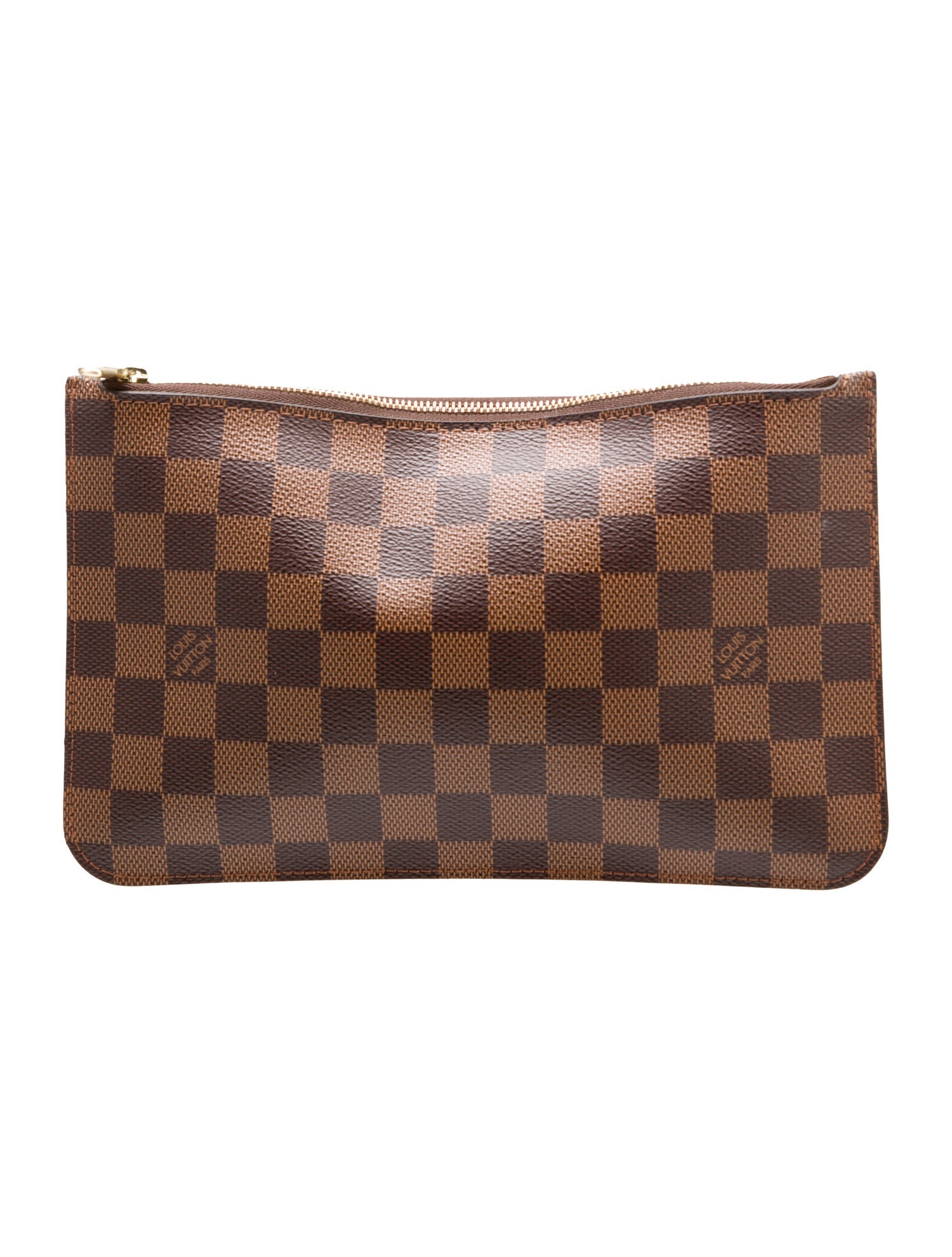 Louis Vuitton Damier Ebene Neverfull Pouch