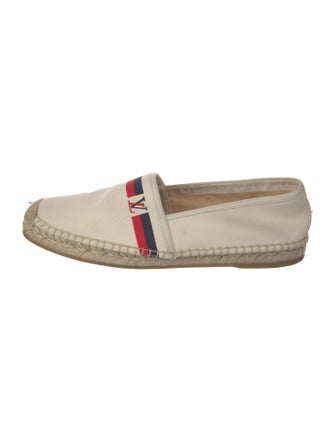 Louis Vuitton Canvas Striped Espadrilles