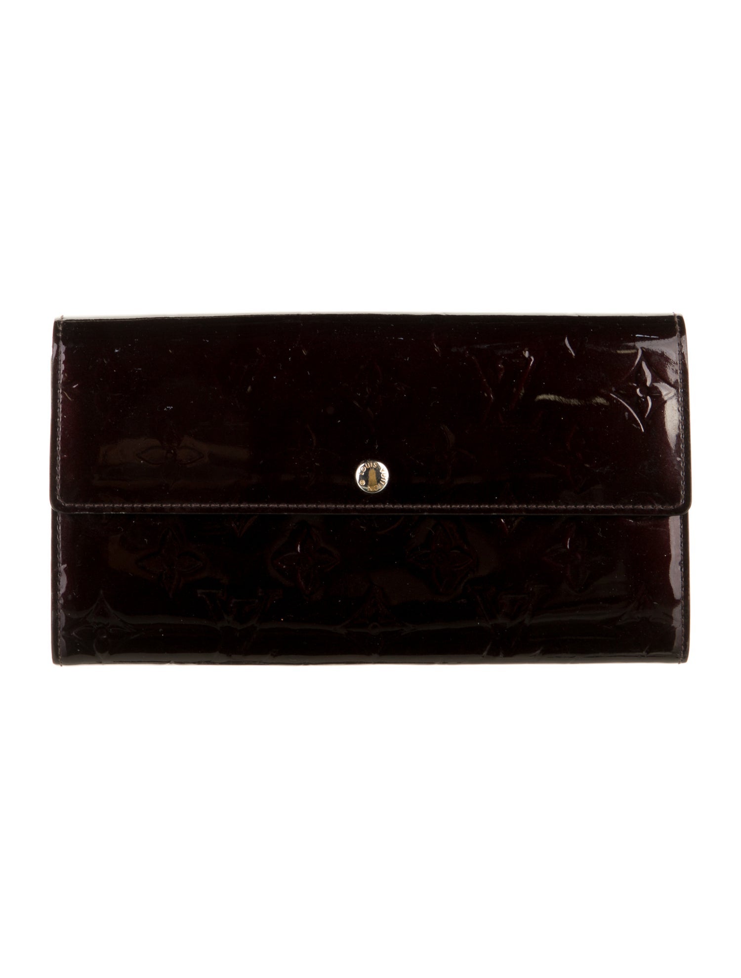 Louis Vuitton 2012 Monogram Vernis Sarah Wallet