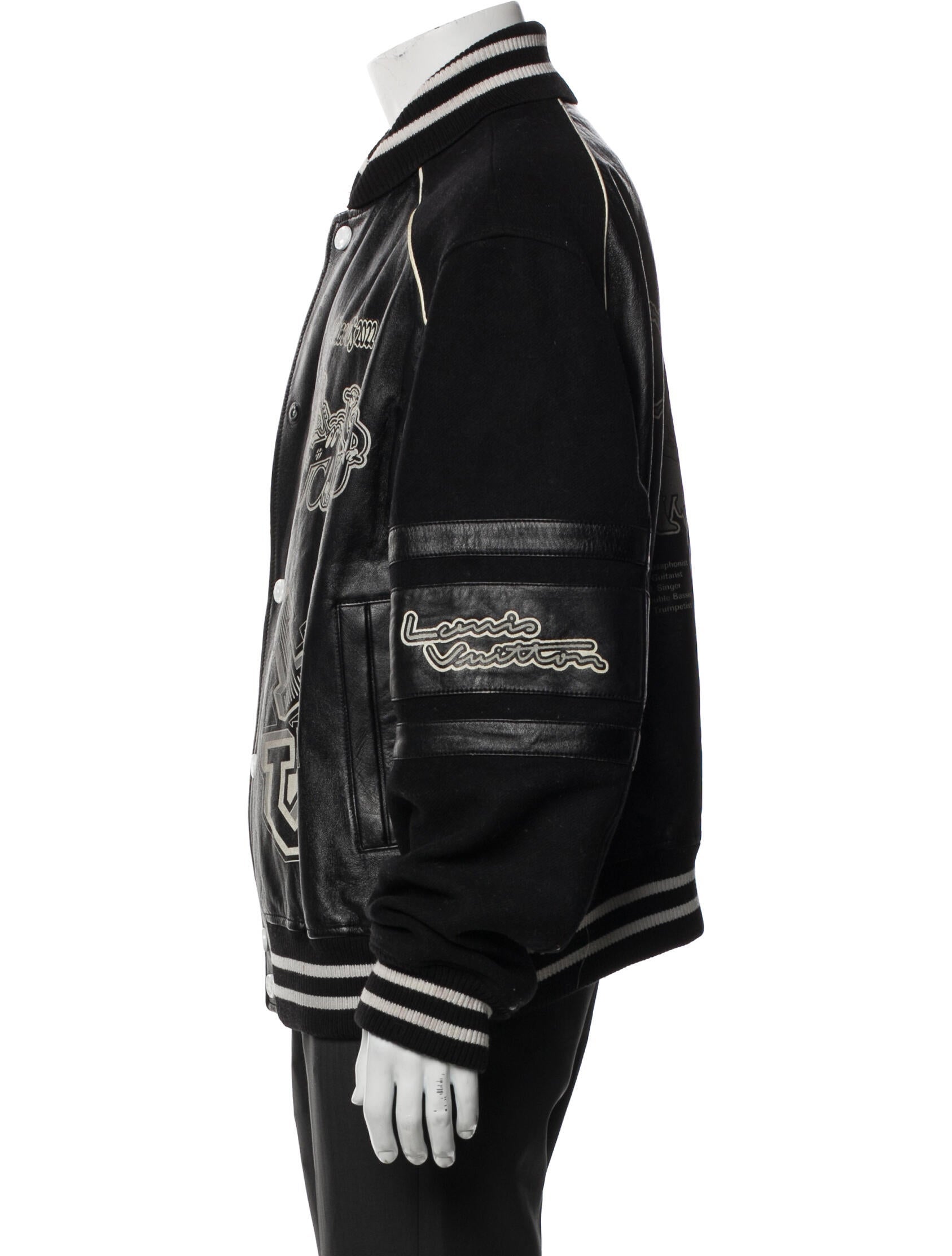 Louis Vuitton 2023 Graphic Print Bomber Jacket
