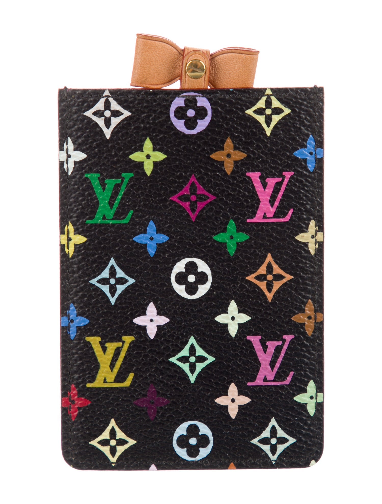 Louis Vuitton Multicolor Monogram Coated Canvas Etui Case w/ Mirror