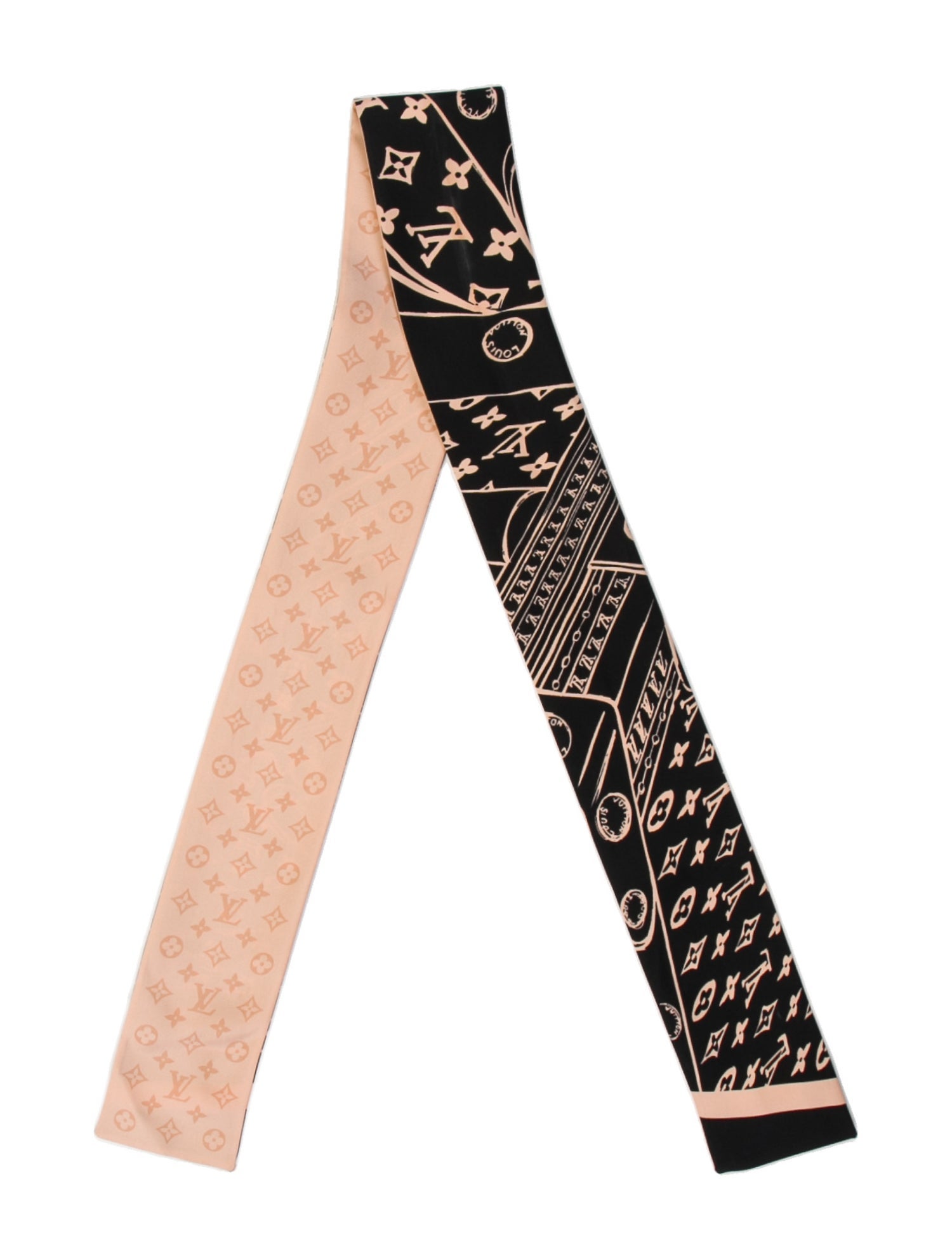 Louis Vuitton Monogram Trunk It Silk Bandeau